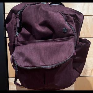 Lululemon all day backpack with detachable cross body bag